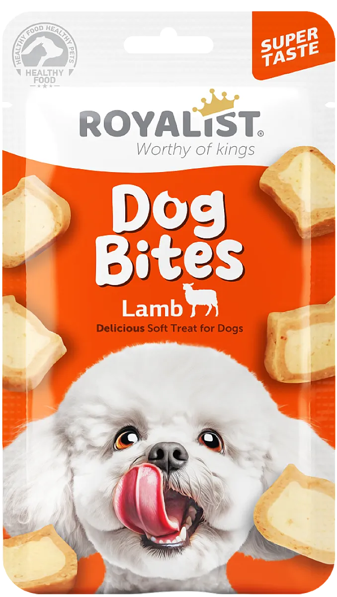 ROYALIST Köpek Yumuşak Köpek Maması Kuzu 35 gr