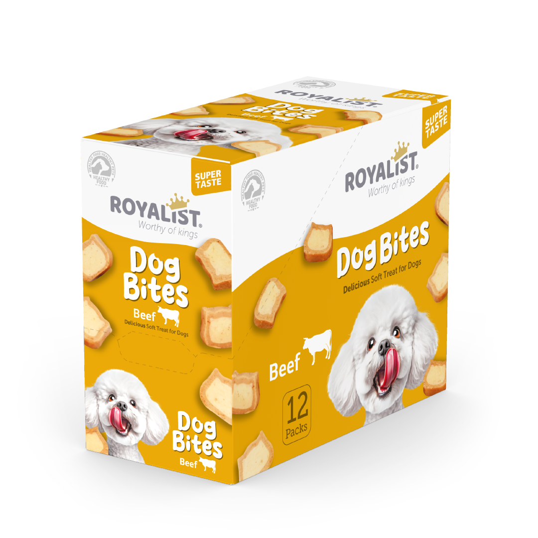 ROYALIST Köpek Yumuşak Bites Biftekli Köpek Maması 35 gr - 2