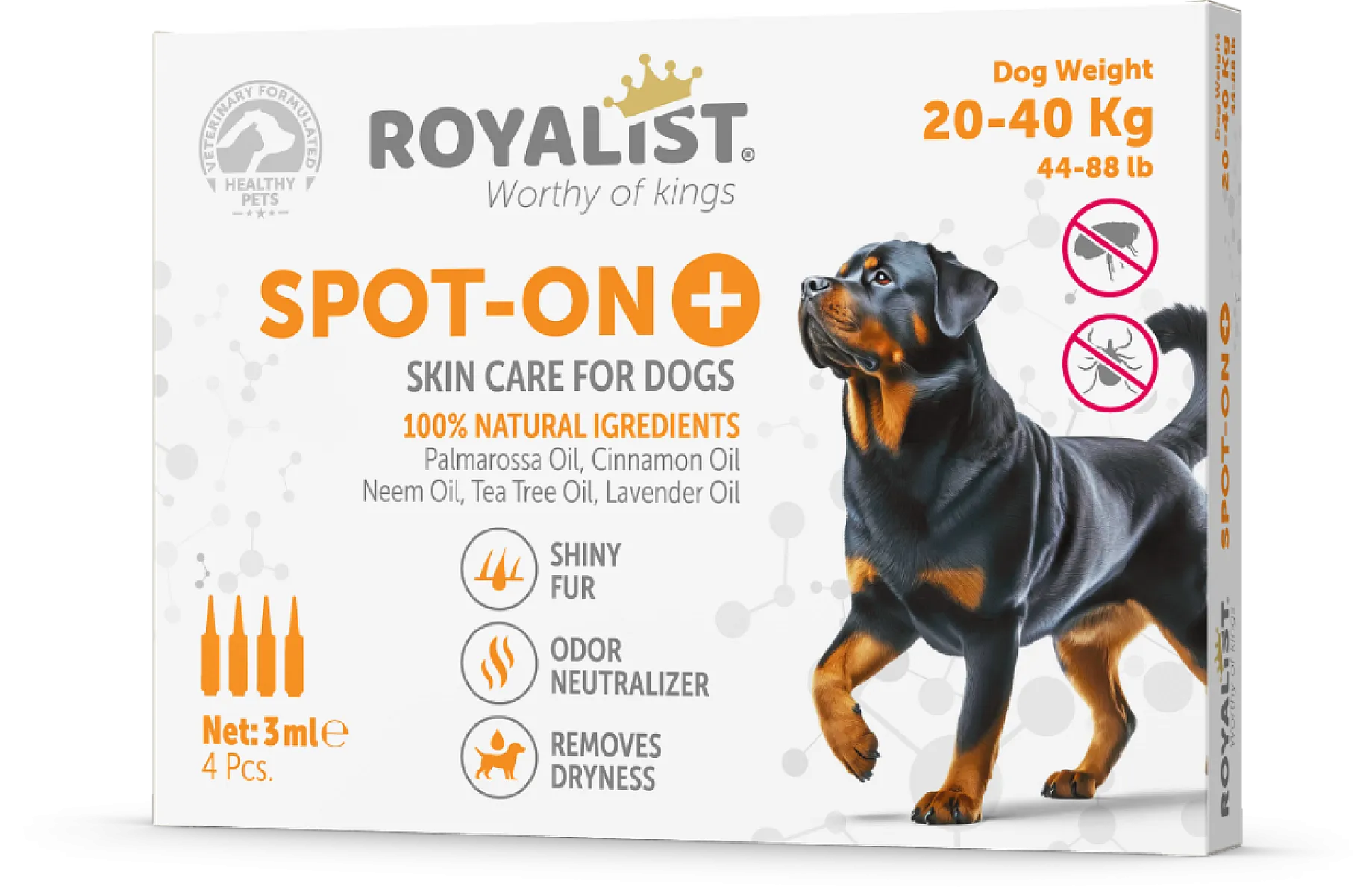 ROYALIST 0-40 g Köpek Damlası