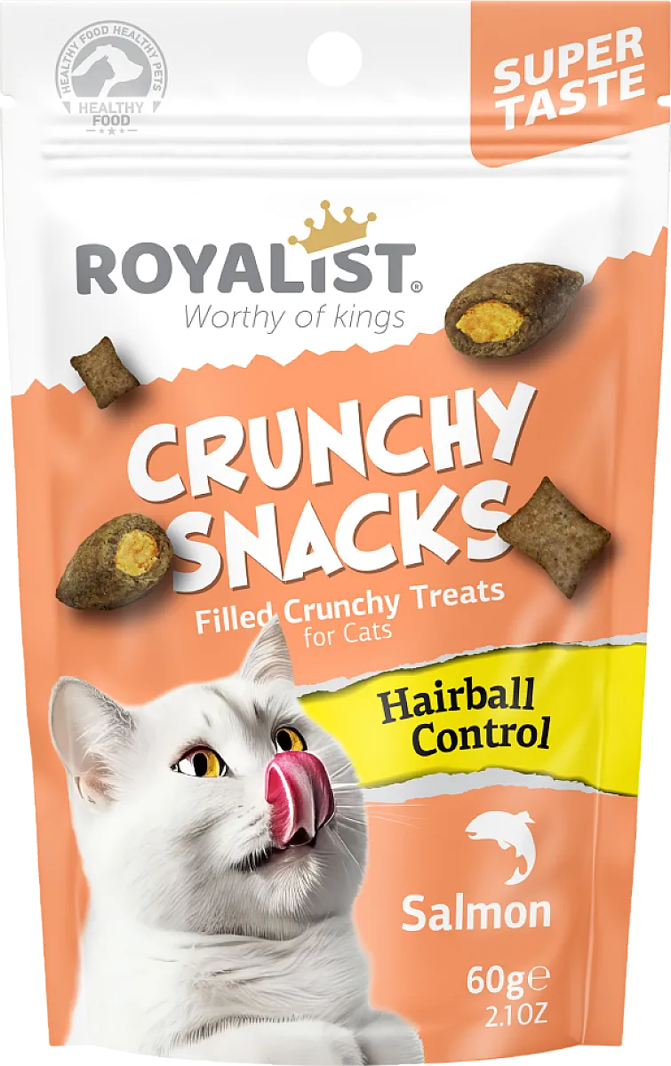 ROYALIST Kedi Maması - Somon ve Tüy Toplamasını Önleyici 60 gr
