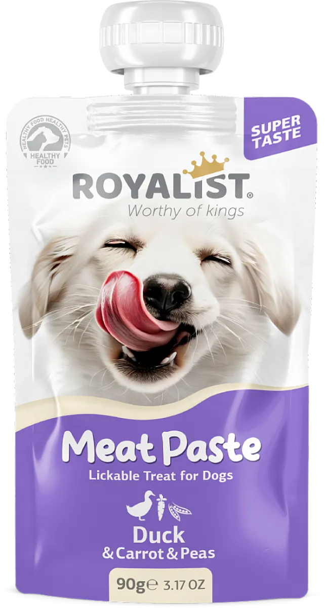 Royalist Köpek Pastası - Ördek ve Havuç &amp; Bezelye 90 gr