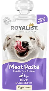 Royalist Köpek Pastası - Ördek ve Havuç &amp; Bezelye 90 gr - 1