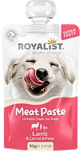 ROYALIST Köpek Konserve Pastası - Kuzu ve Havuç & Bezelye 90 gr - 1