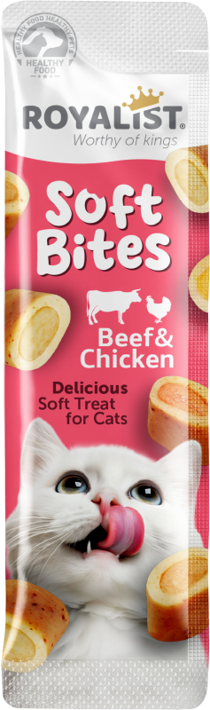 ROYALIST Kedi Maması Yumuşak Biftekli ve Tavuklu 10 gr