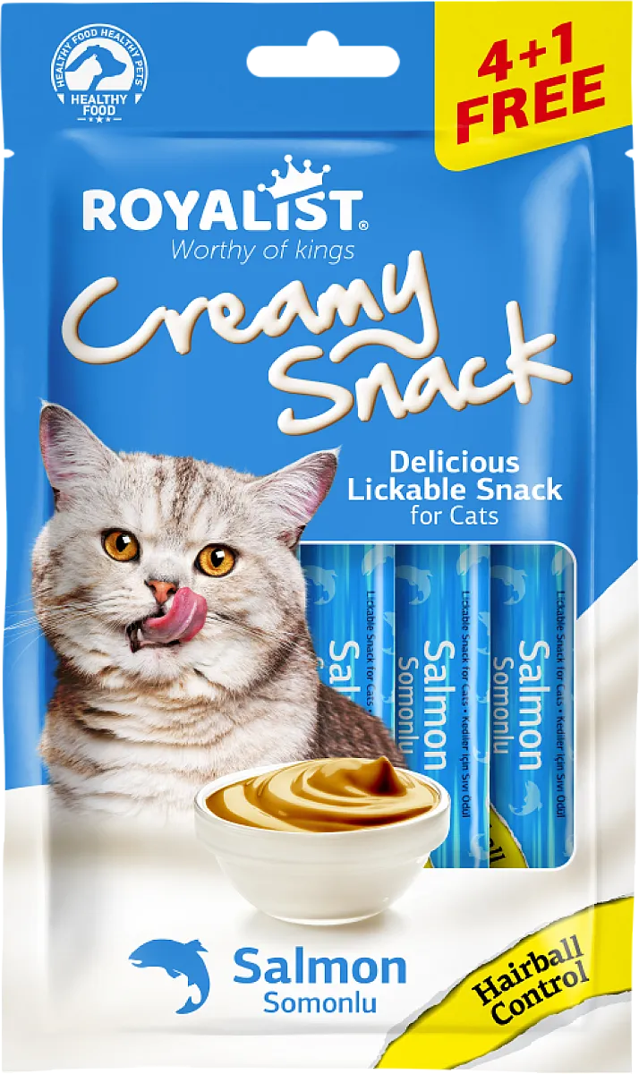 ROYALIST Kedi Maması - Somon ve Tüy Yumağı Kontrolü 75 gr