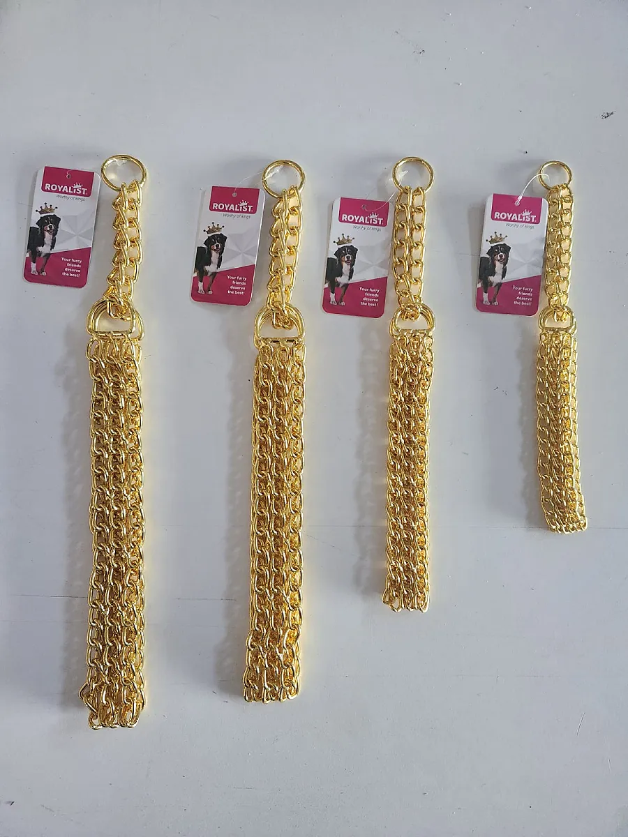 ROYALIST Köpekler için 3.0mm x 60cm Spiral Zincir - Gold
