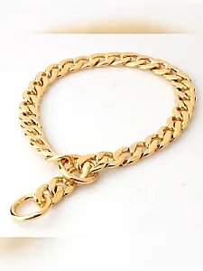 ROYALIST Tek Sıra Yassı Zincir Köpek Tasması 3.5mm x 60cm - 1