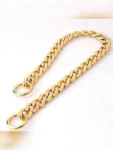 ROYALIST Tek Sıra Yassı Zincir Gold 3.0mm x 55cm - 2