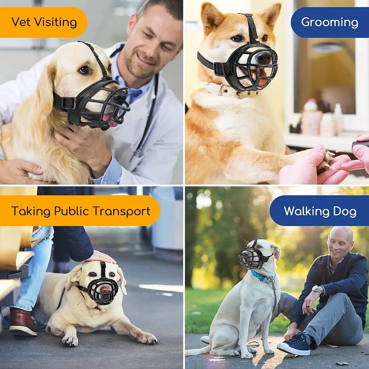 ROYALIST Köpek Için Silikon Ağızlık No.3