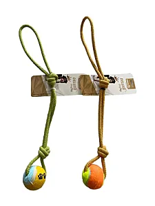 Royalist Deluxe İpli Köpek Tenis Topu Oyuncağı - 60 cm