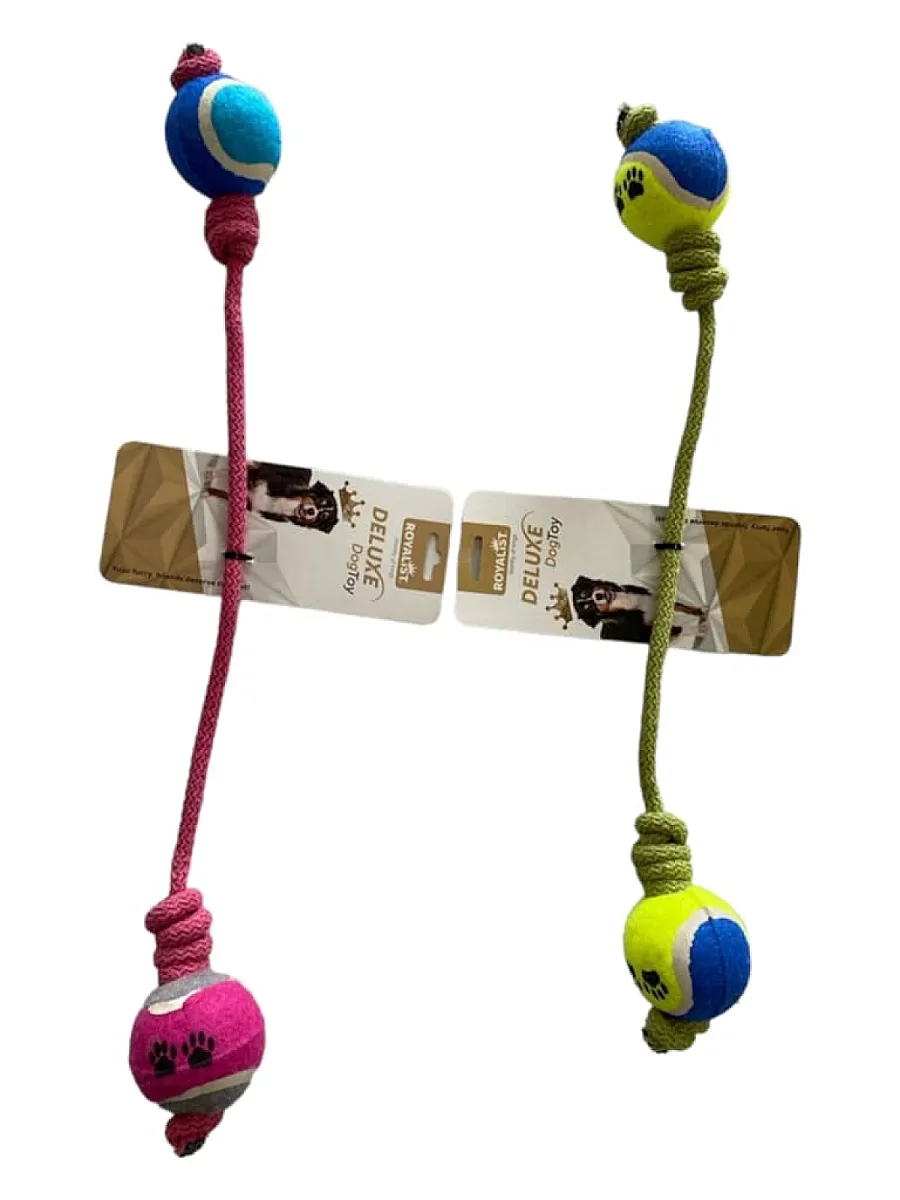 ROYALIST Deluxe Köpek Dış Tüy İpi Oyuncağı 50-58 cm