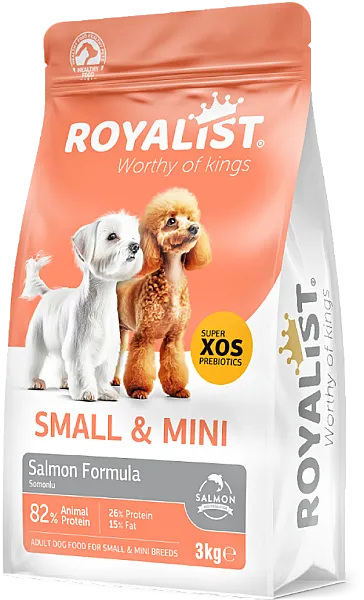 ROYALIST Yetişkin Köpekler İçin Somonlu Köpek Maması 3 kg
