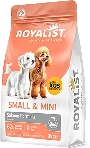 ROYALIST Yetişkin Köpekler İçin Somonlu Köpek Maması 3 kg - 1