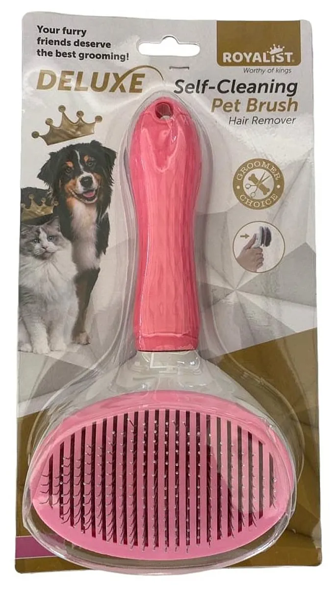 ROYALIST Köpek Tarak Pembe 3633