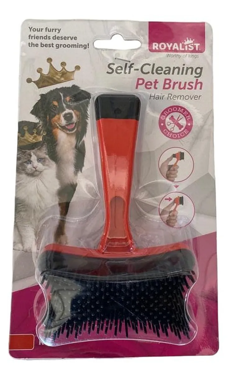 ROYALIST Köpek Tarak Kırmızı