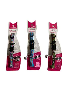 ROYALIST Ayarlanabilir Çıngıraklı Kedi Boyun Tasması - 10 mm x 18-28 cm - 1