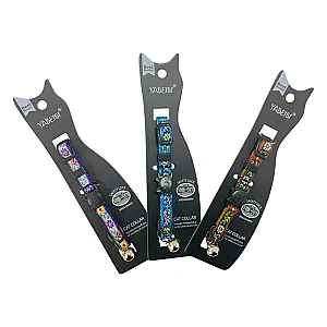 ROYALIST Ayarlanabilir Çıngıraklı Kedi Boyun Tasması - 10 mm x 18-28 cm - 2