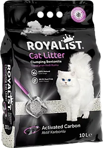 ROYALIST Aktif Karbonlu Kedi Kumu 10 Lt