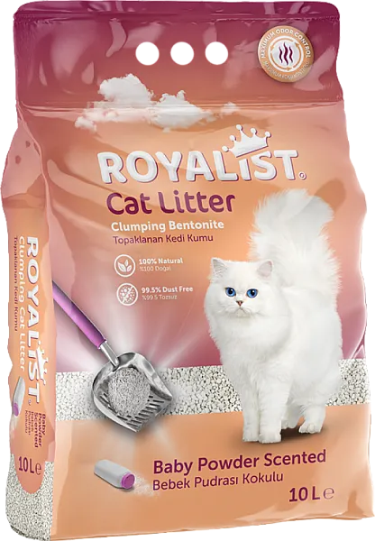 ROYALIST Kokusuz Kedi Kumu 10 Lt