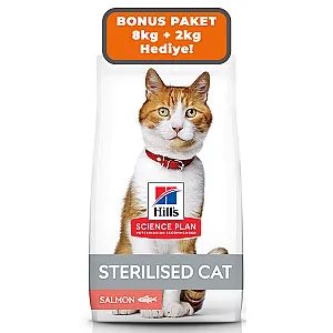 Hill's Somonlu Kısırlaştırılmış Yetişkin Kedi Maması 8 kg - 1