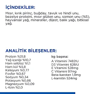 Hill's Somonlu Kısırlaştırılmış Yetişkin Kedi Maması 8 kg - 4