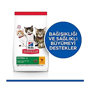 Hill's Science Plan Kedi Maması - Tavuklu Yavru Kedi Maması 3kg - 2