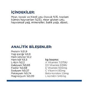 Hill's Science Plan Kısırlaştırılmış Kedi Maması Tavuklu 1,5 kg - 4