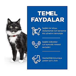 Hill's Science Plan Kısırlaştırılmış Yaşlı Kedi Maması Tavuklu 1,5kg - 4