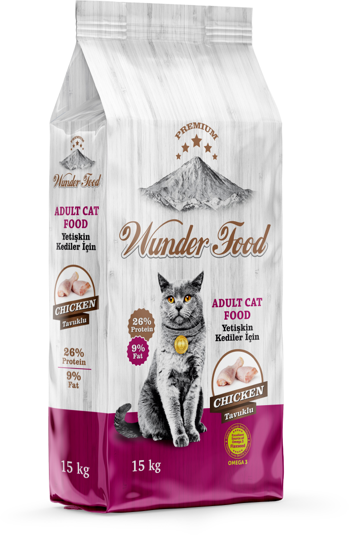 Wunder Food Kedi Maması 15 kg
