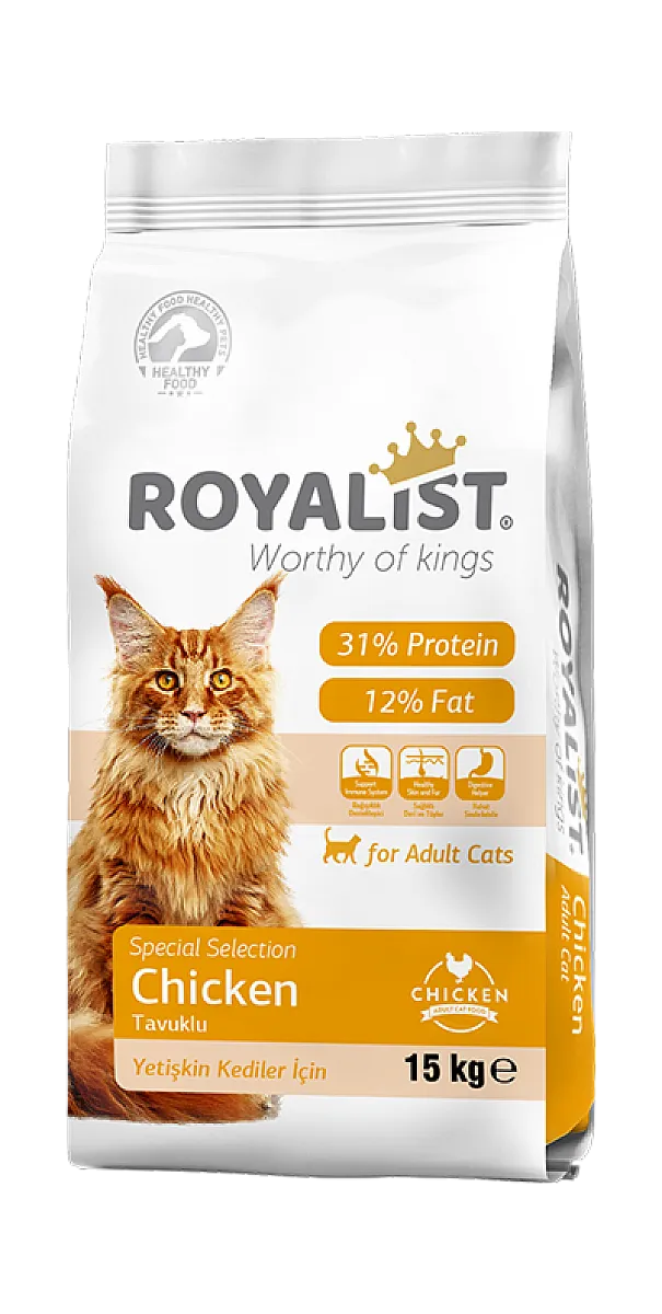 ROYALIST Yetişkin Kedi Maması 15 kg