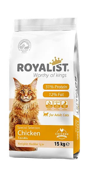 ROYALIST Yetişkin Kedi Maması 15 kg