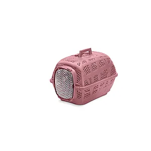 MPS Kedi ve Küçük Irk Köpek Taşıma Çantası 48,5 x 34 x 32 cm (Pembe)