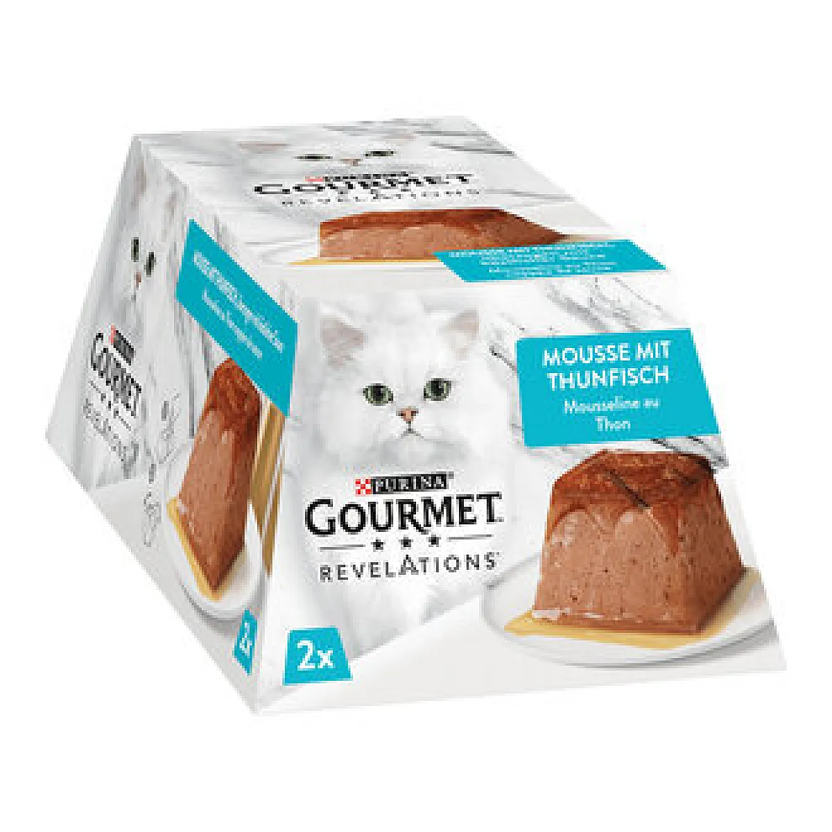 Gourmet Ton Balıklı Kedi Maması 2 x 57 g