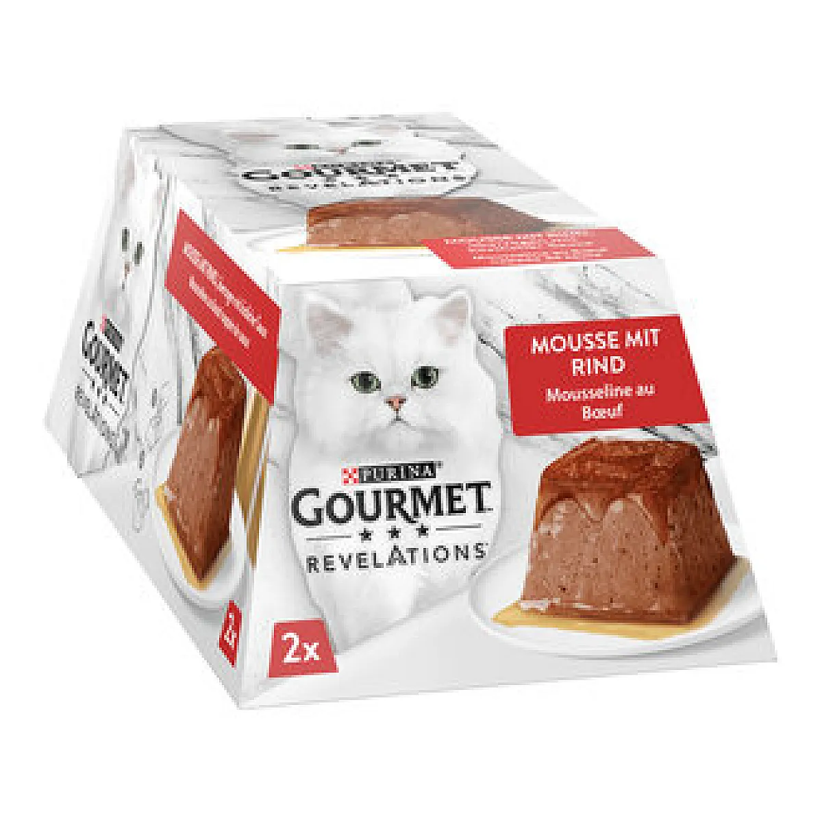 Gourmet Kedi Maması - Sığır Etli 57g