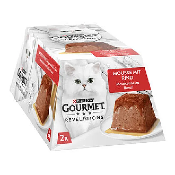 Gourmet Kedi Maması - Sığır Etli 57g