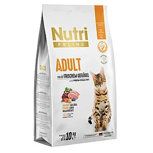 Nutri Canin Tavuklu Yetişkin Kedi Maması 10 kg