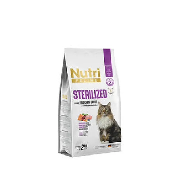 Nutri Canin Taze Somonlu Kısır Kedi Maması 2kg