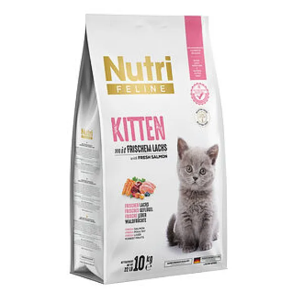 Nutri Canin Yavru Kedi Maması Somonlu 10 kg