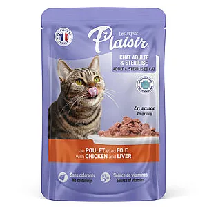 Plaisir Kedi Yaş Maması 100g