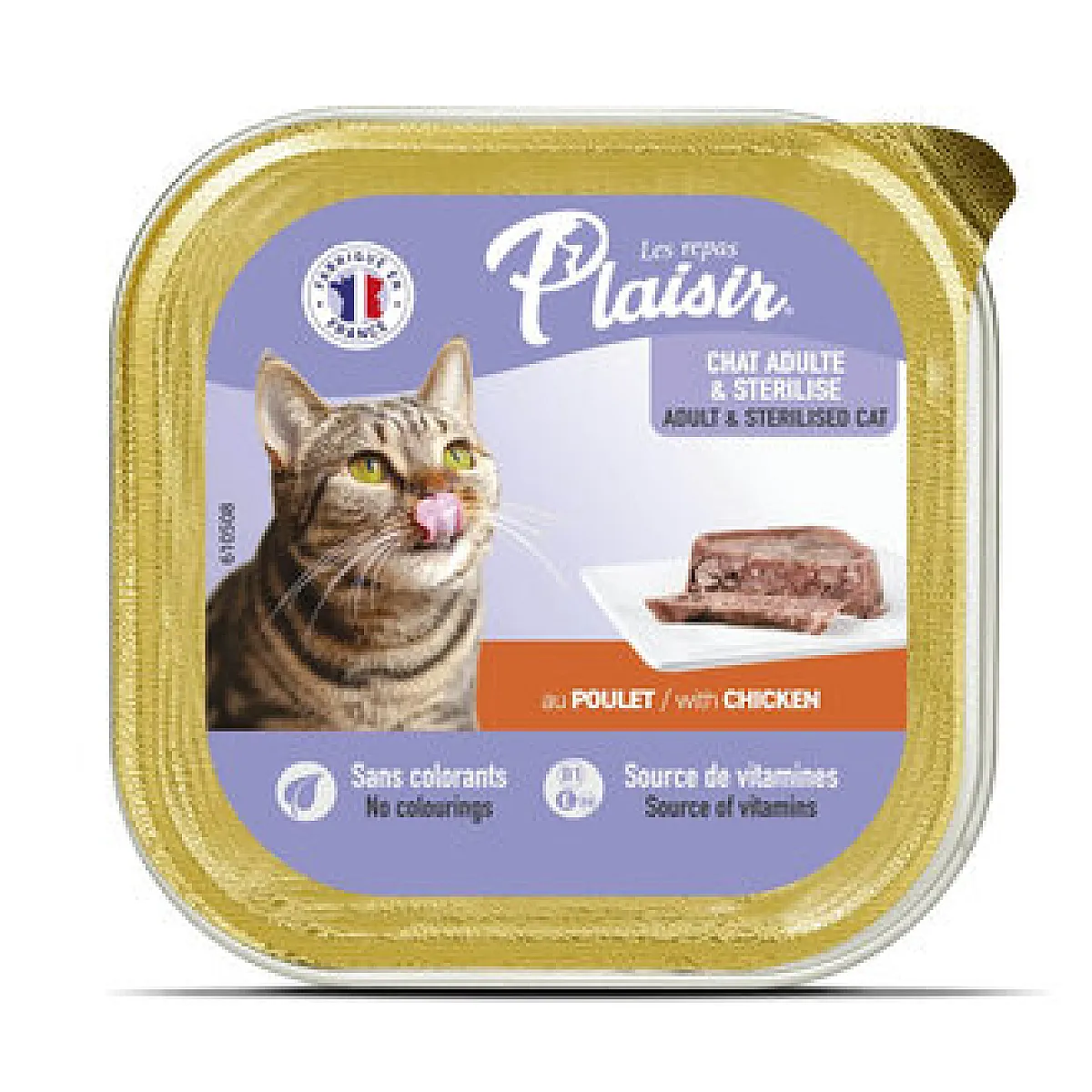 Plaisir Kedi Maması Tavuklu 100 g