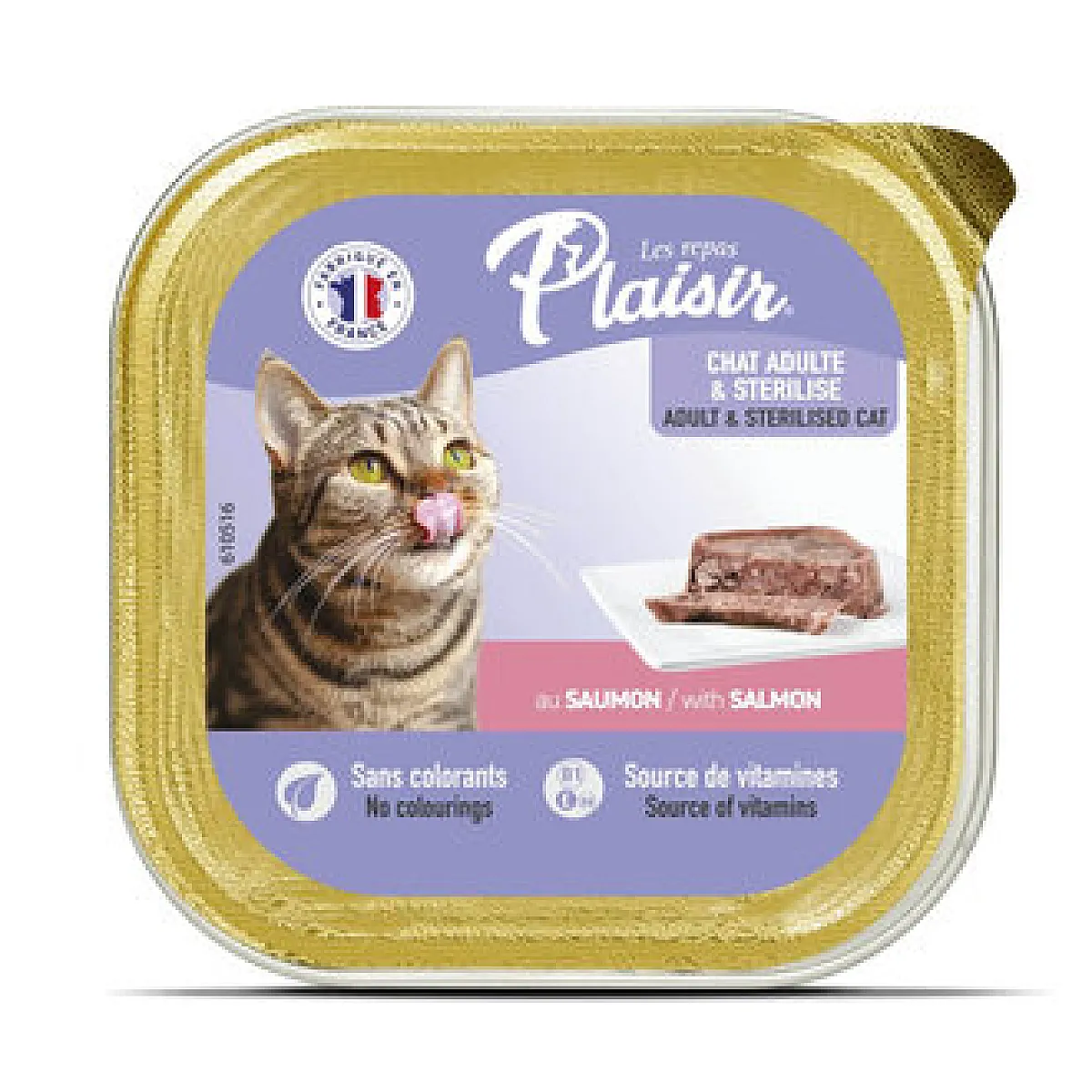 Plaisir Somonlu Kedi Yaş Maması 100 g