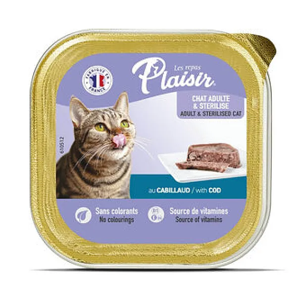 Plaisir Kedi Yaş Maması 100g