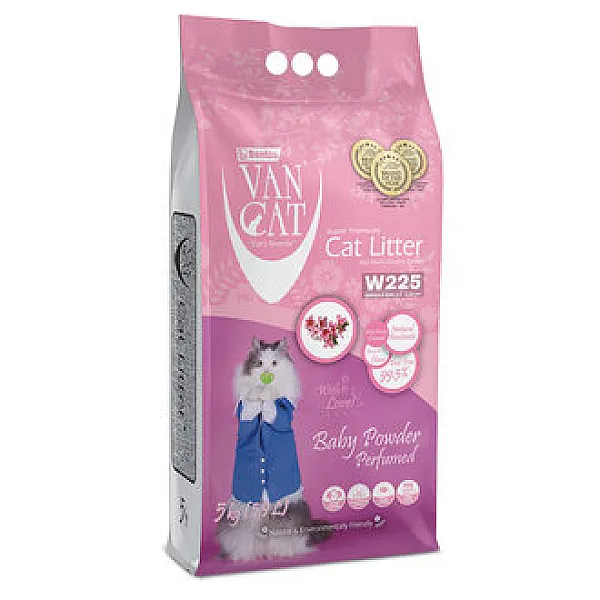 Vancat Kedi Kumu Kokulu Beyaz Bentonit 5 kg