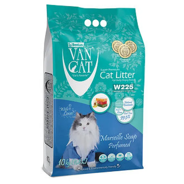 Vancat Kokulu Bentonit Kedi Kumu - 10 kg