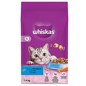 Whiskas Ton Balıklı Kuru Kedi Maması 1.4 kg - 1