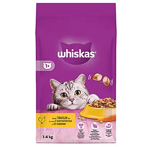 Whiskas Tavuklu Kuru Kedi Maması 1.4 kg - 1