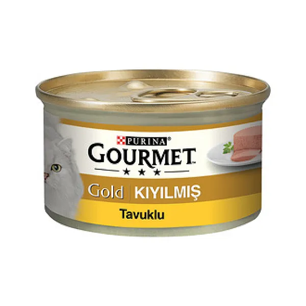 Gourmet Gold Kıyılmış Tavuklu Yetişkin Kedi Maması 85 g