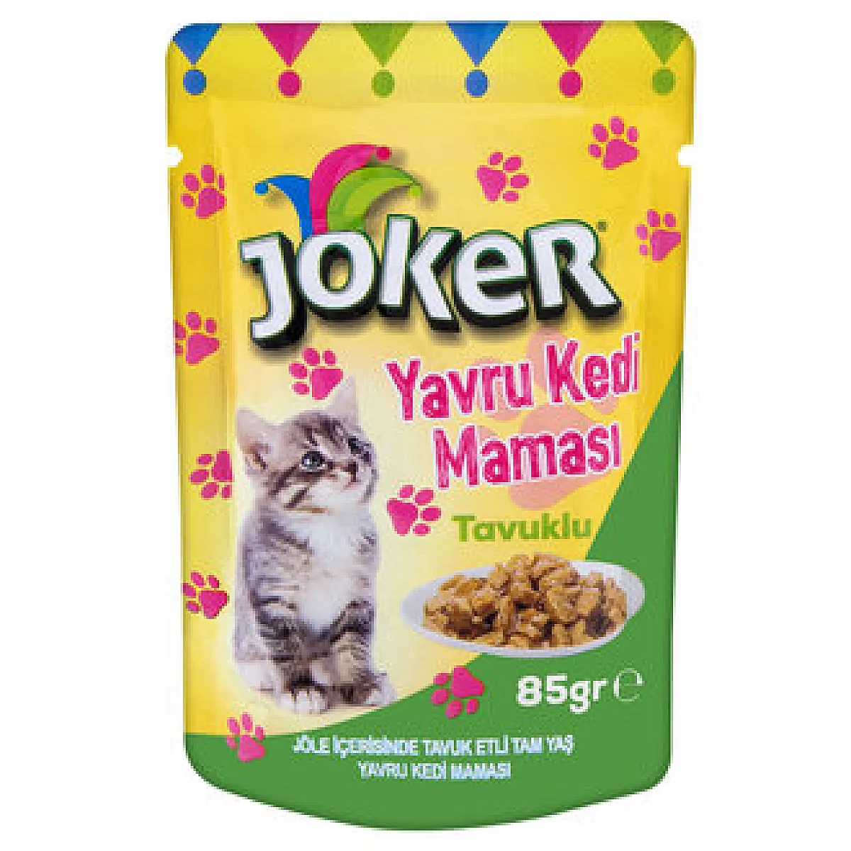 Joker Tavuklu Kedi Maması 85 g