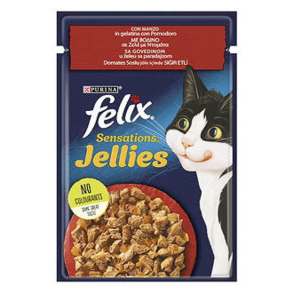 Felix Etli ve Domatesli Kedi Yaş Maması 85g