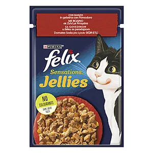 Felix Etli ve Domatesli Kedi Yaş Maması 85g